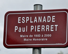 Inauguration de l'esplanade Paul PIERRET