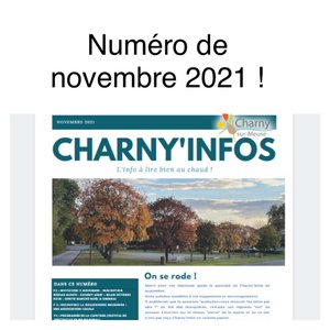 Le nouveau Charny'infos de novembre est en ligne !