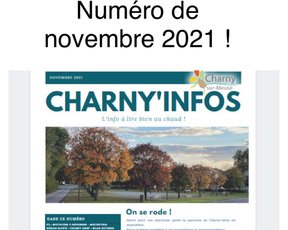 Le nouveau Charny'infos de novembre est en ligne !