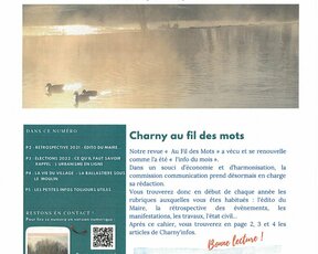 Charny'infos Janvier 2022